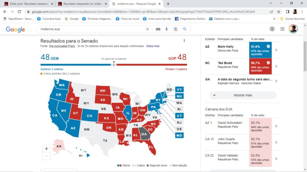 Resultado inesperado na &#8216;midterms&#8221; &#8211; as eleições de meio de mandato dos EUA. O que isso afeta 2024?