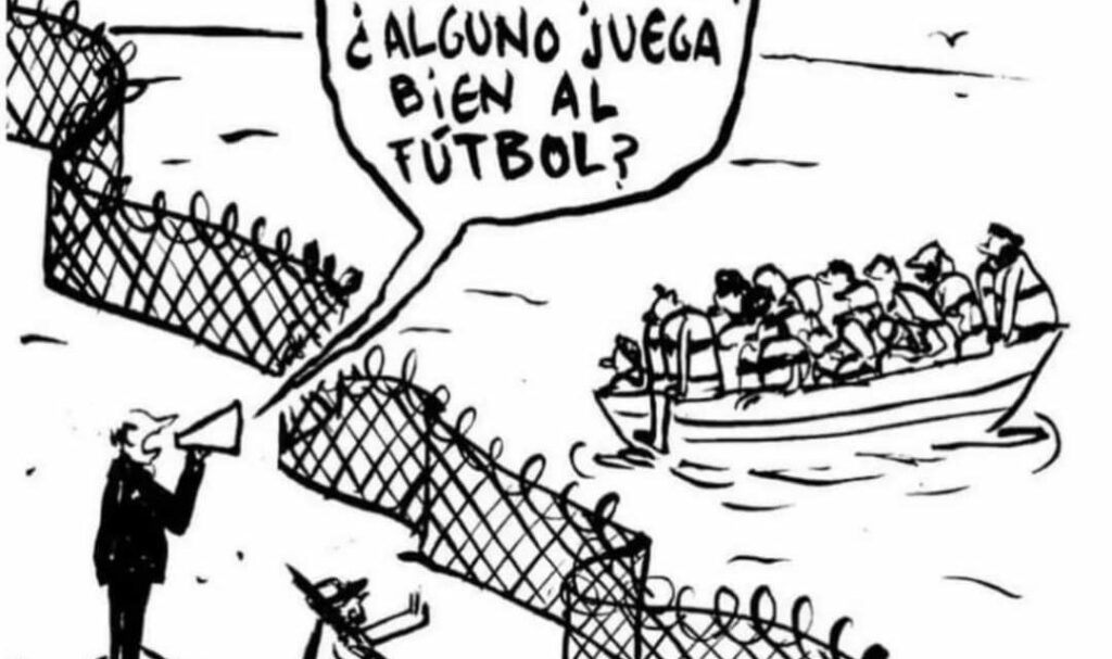 Lá vão com a bola nos pés. Futebol e política