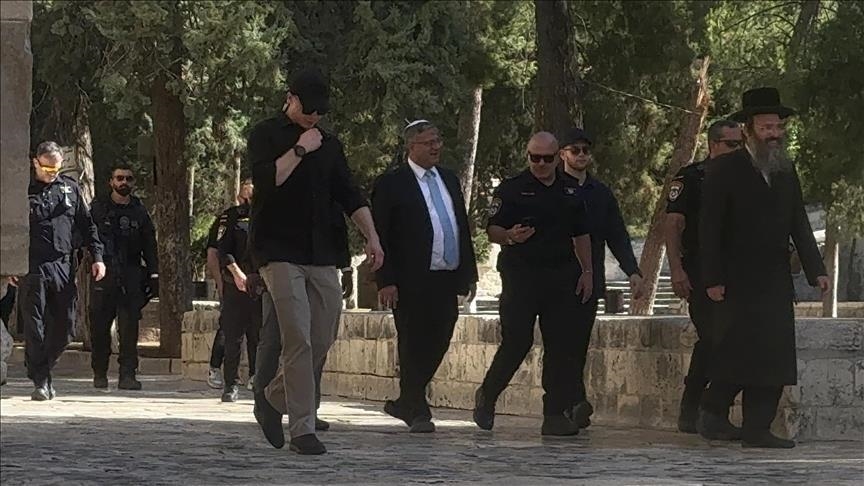 Ministro israelense de extrema direita invade a Mesquita Al-Aqsa pela 2ª vez em uma semana