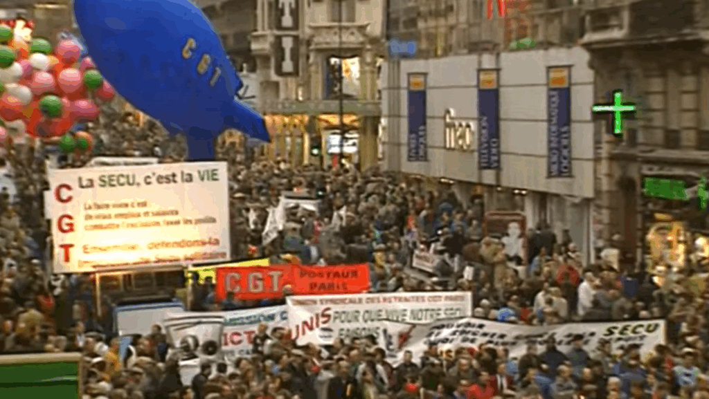 A greve geral francesa de 1995