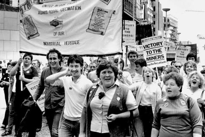 A marcha das mulheres contra Tatcher